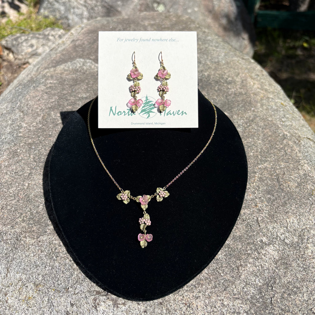 LANTANA DANGLE WIRE EARRINGS