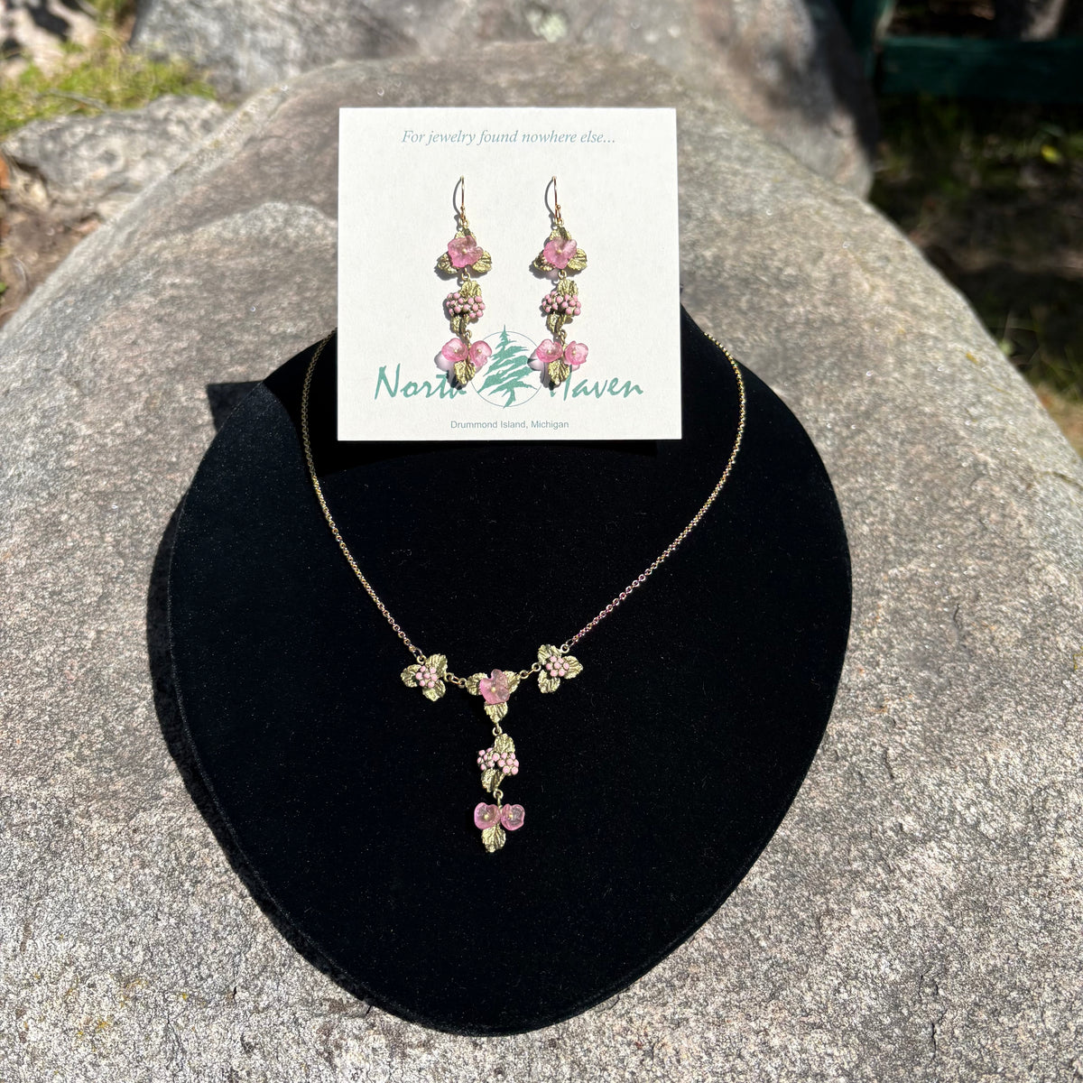 LANTANA NECKLACE 16” ADJUSTABLE