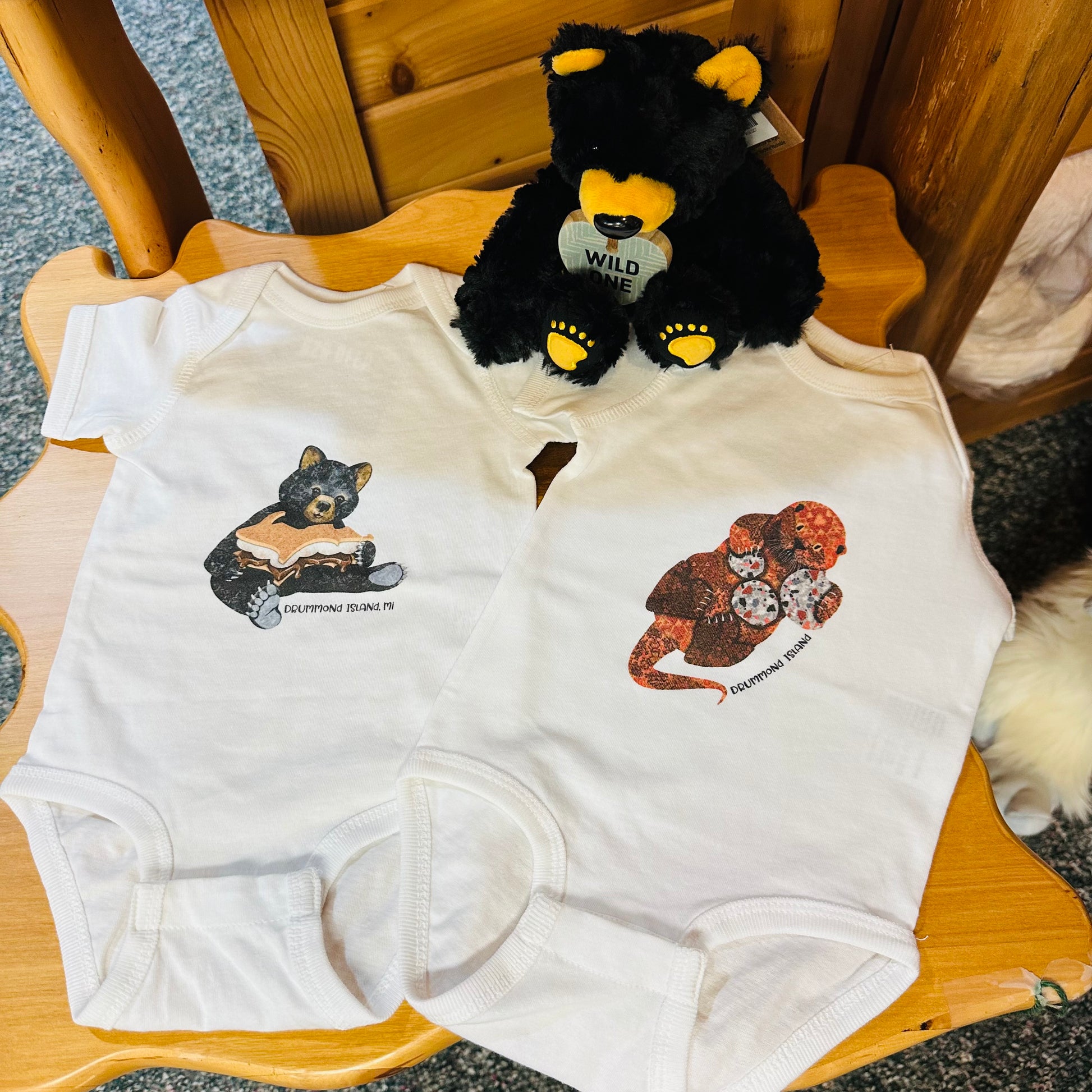 S’MORE UP BEAR ONESIE