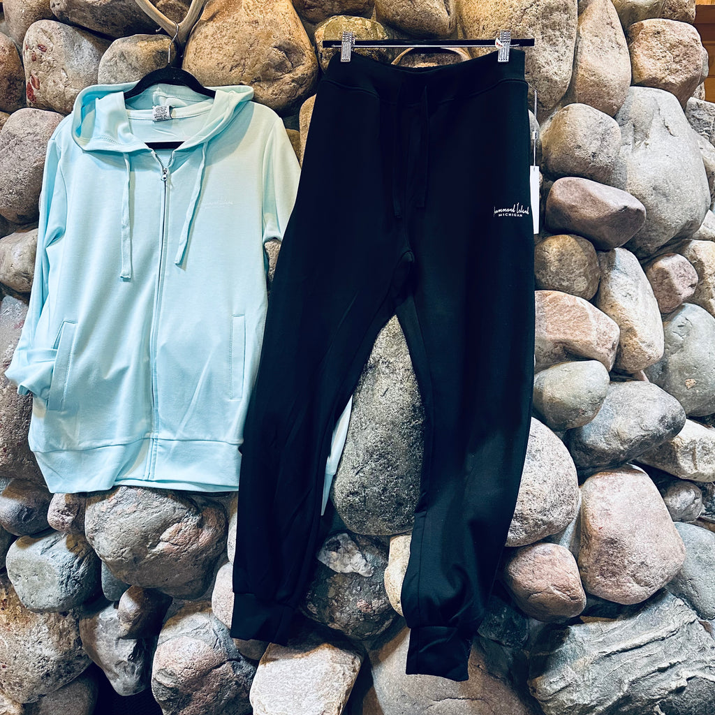MODAL SPANDEX ZIPPERED HOODIE