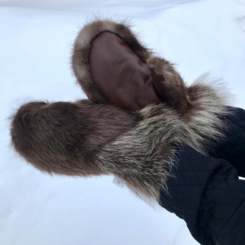 BEAVER/RACCOON MITTENS LADIES