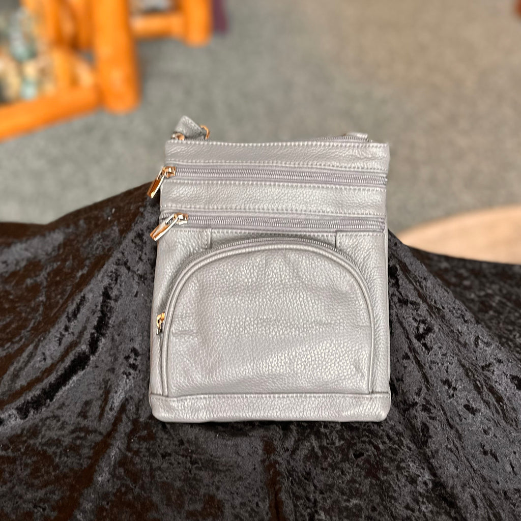 ITALIAN LEATHER CROSS BODY PURSE