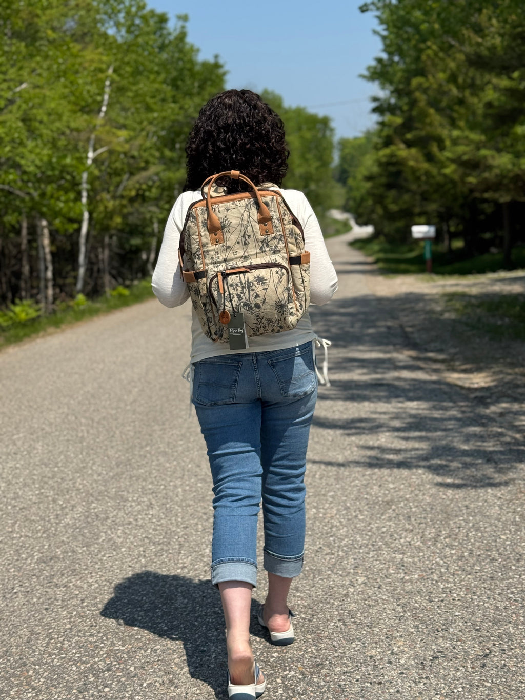 MESA FLOWERS DIAPER BAG