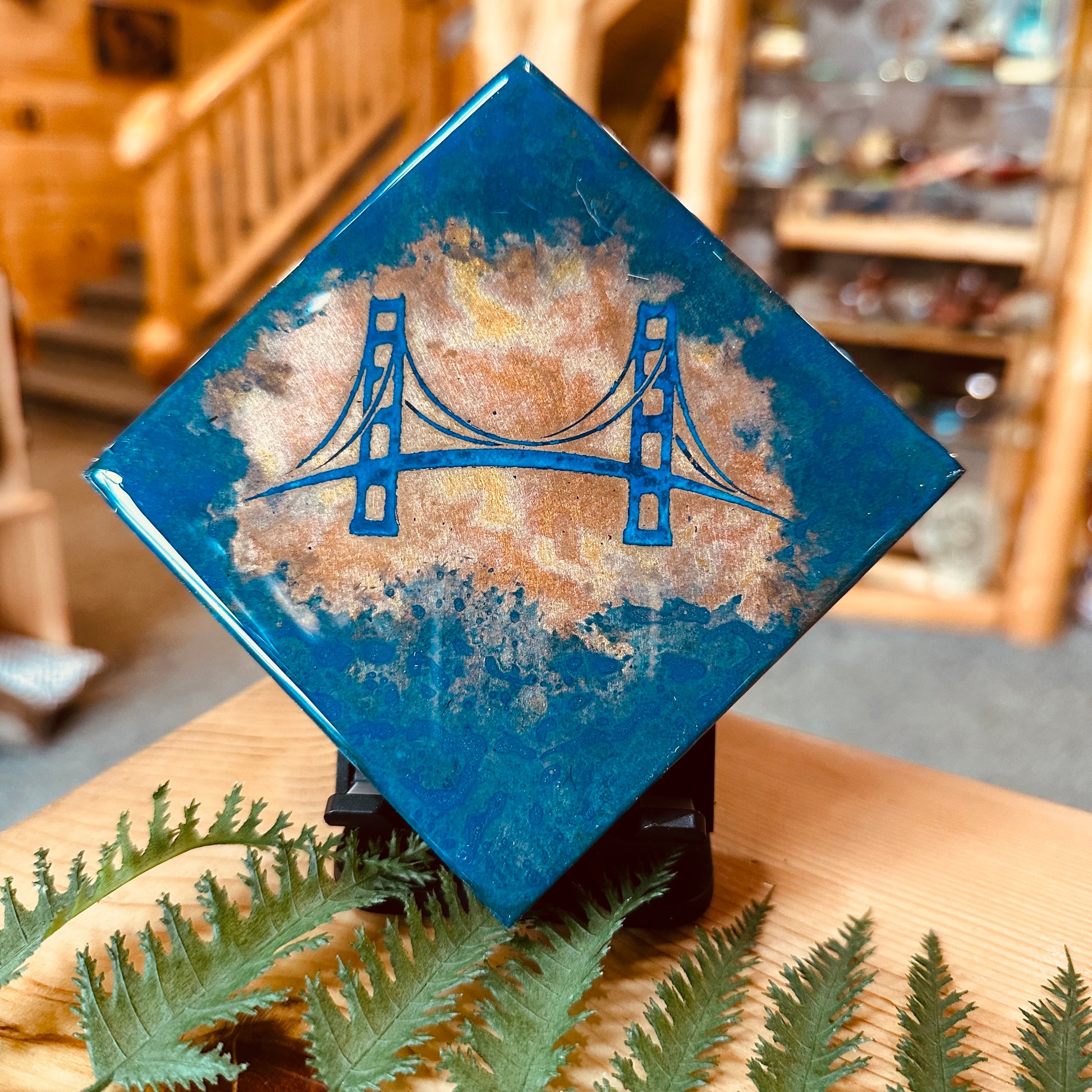 MACKINAC BRIDGE COPPER COASTER