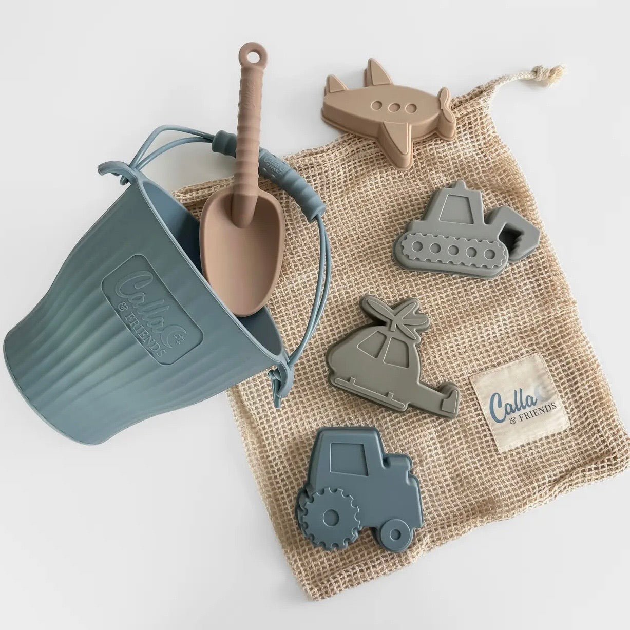 SILICONE BEACH TOY SET