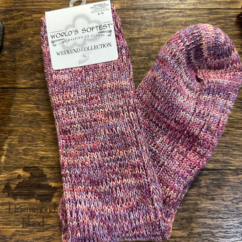WORLD’S SOFTEST SOCKS WEEKEND COLLECTION