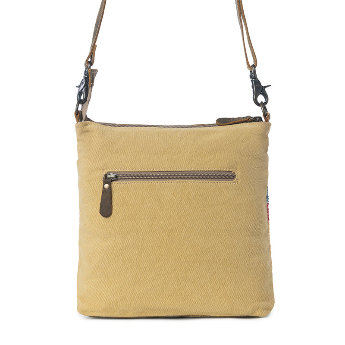 YELLOW AND BLUE CROSSBODY
