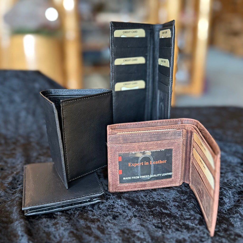 MEN’S RFID LEATHER WALLETS