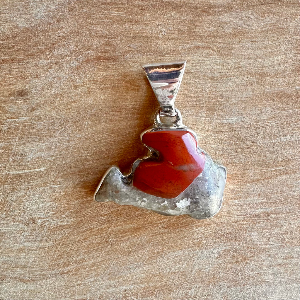 Puddingstone Sm Drummond Island Pendant