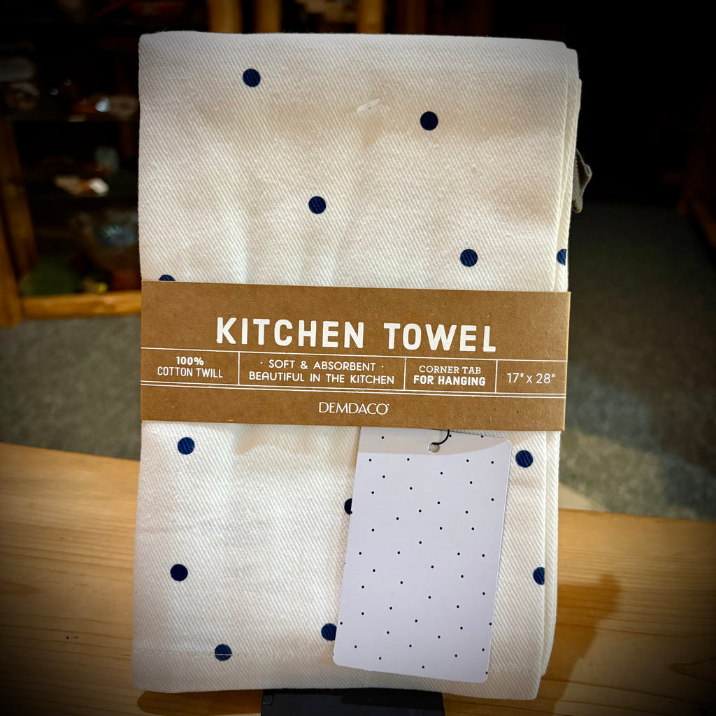 COTTON TWILL KITCHEN/BAR TOWEL